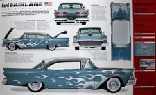 Fairlane Ford Car Picture Brochure Pamphlet Out of Print Detail Info Sheet