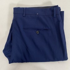 YD Mens Navy Skinny Business Trousers Dress Pants Size 36 Very Good JL127