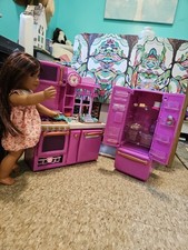 Our Generation Kitchen Doll Play Set Cooker, Fridge, Sink With accessories.