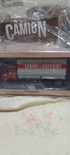 Die cast 1/43 Modellino Camion Truck Fiat 170 NC Traini & Torresi 1975