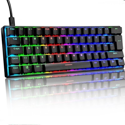 MAGIC-REFINER MK21 60% Prozent mechanische Tastatur, RGB-Hintergrundbeleuchtung