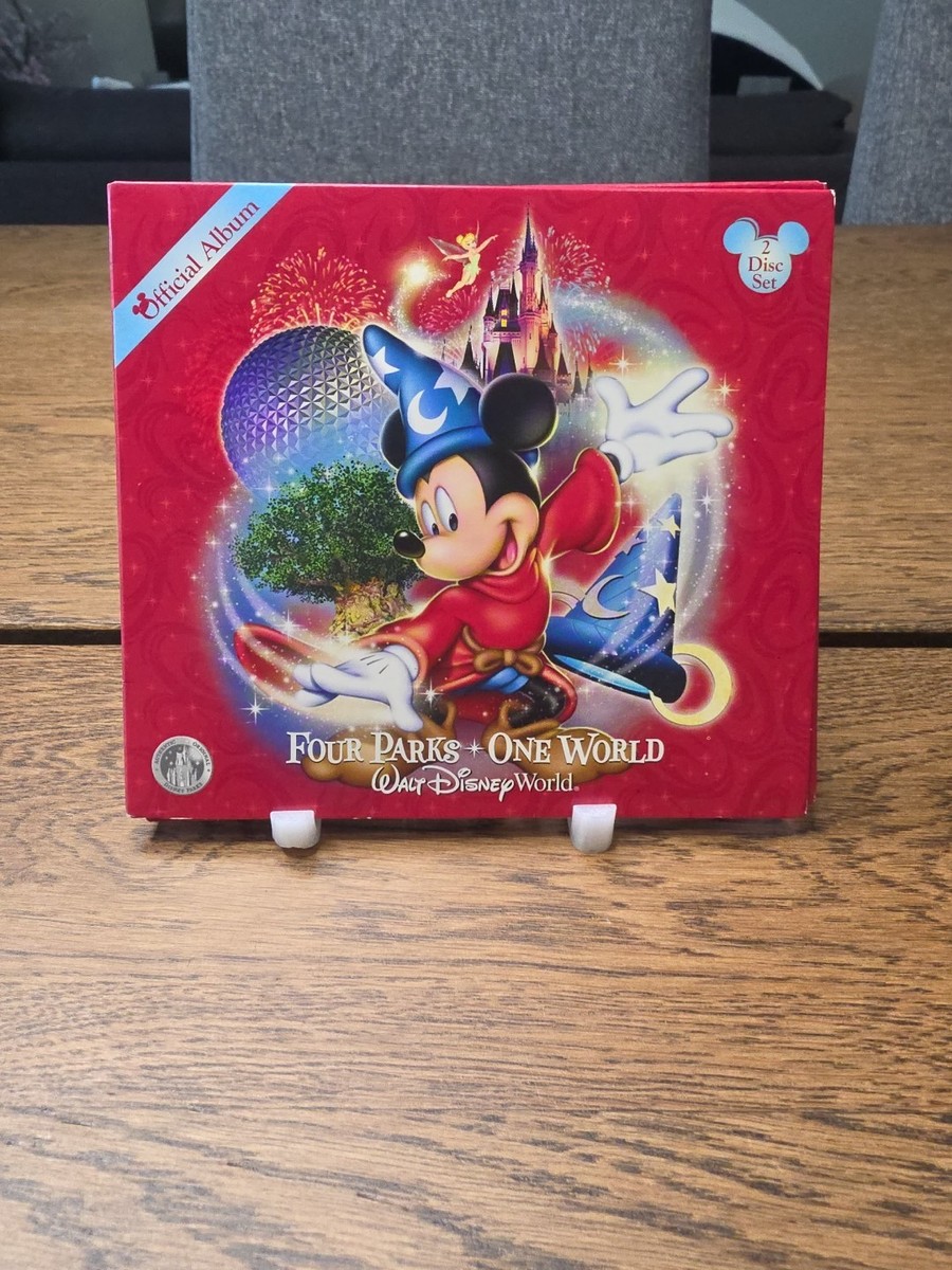 Four Parks One World Walt Disney World Official Album 2 Disc CD 