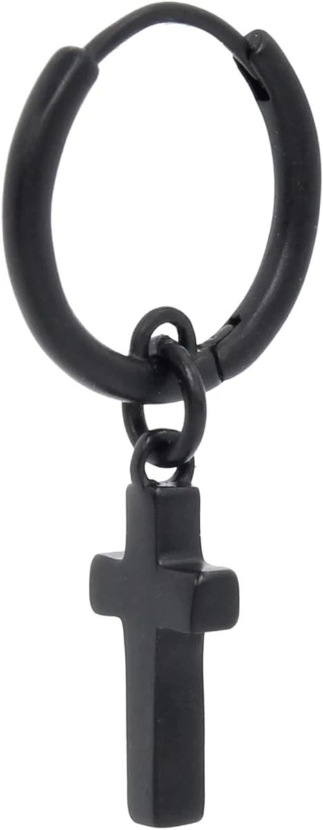 Orecchini A Croce Con Pietra Set Di 12 Paia Orecchini Pendenti A Goccia E A Cerchio, In Acciaio Inox Con Zirconia, Per Uomo/donna Orecchini Uomo Cerchio