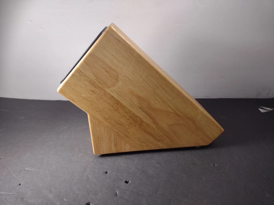 Pampered Chef Sharp N' Store Knife Block 5 Slot w/ Built In Sharpener - Image 2 of 4