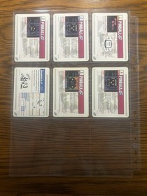 Nintendo e-Reader Cards Complete Pinball 1-5 & Game Watch Manhole GBA Lot of 6