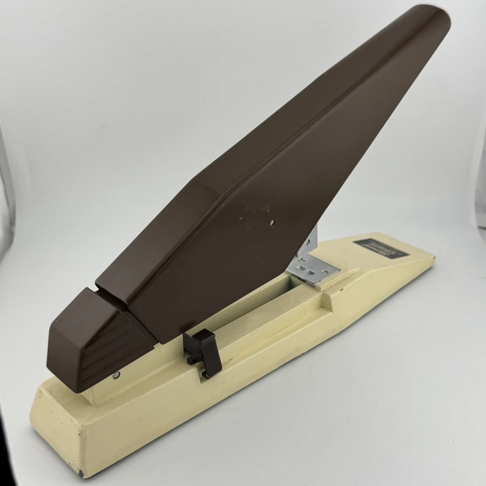 Rexel Giant Stapler Heavy Duty Stapler No.66 Staples Black 100 Sheets Vintage - Image 4 of 4