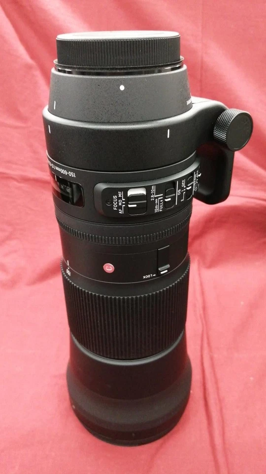 SIGMA 150-600mm F5-6.3 DG OS HSM Canon EF Mount Lens w/ TC-1401 Kit Telephoto - Image 3 of 4