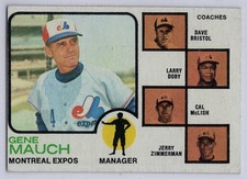 Click to enlarge Expos Field Leaders (Gene Mauch / Dave Bristol / Larry Doby / Cal McLish / Jerry Zimmerman)
