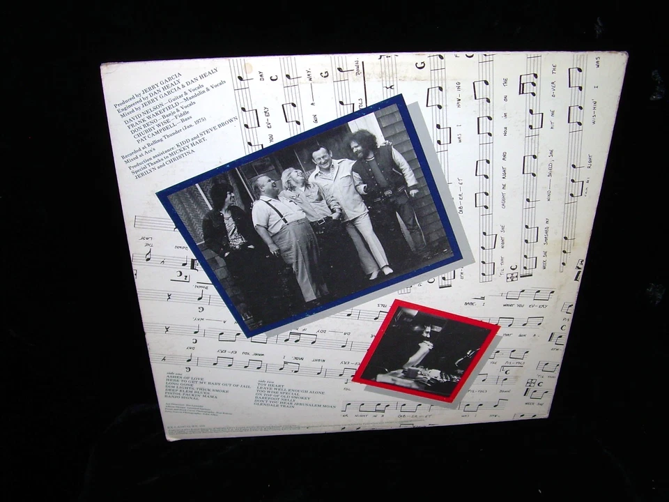 Jerry Garcia The Good Old Boys David Nelson Frank Wakefield LP ROUND 1976 - Image 2 of 2