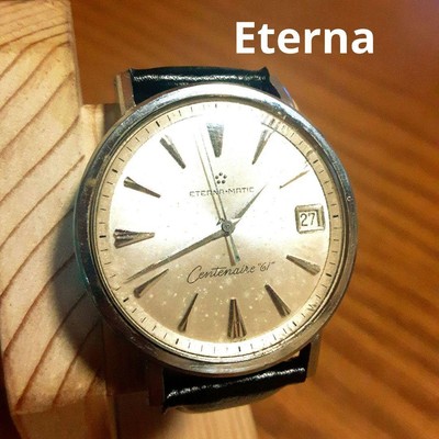 Eterna Matic Centenaire '61 Date AT Men's Watch #QYA3RF