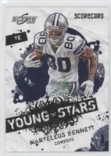 2009 Score Young Stars Scorecard 196/499 Martellus Bennett #17 0a1