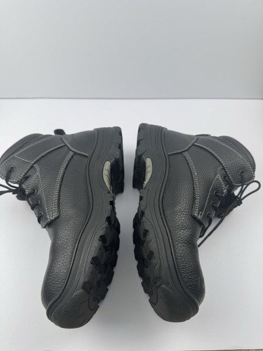 Skechers Men's Burgin Tarlac Steel Toe Work Boot Style 77143 Black Size 9.5 - Picture 3 of 12