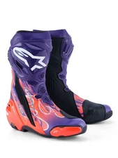 Alpinestars SuperTech R Vented Boots Limited Edition FLYTE Purple/Red/Black