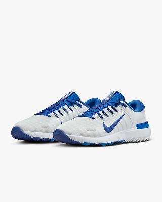 Nike Free Golf NN Sneakers Shoe White Blue Size 13 FN0332-400 Amazon.com | Nike Free Golf NN Golf Shoes (FN0332-400, Game  main image 4