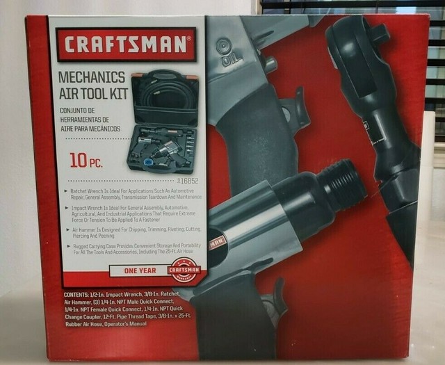 Craftsman 16852 Mechanic Air Tool Set 10 Piece for sale online eBay