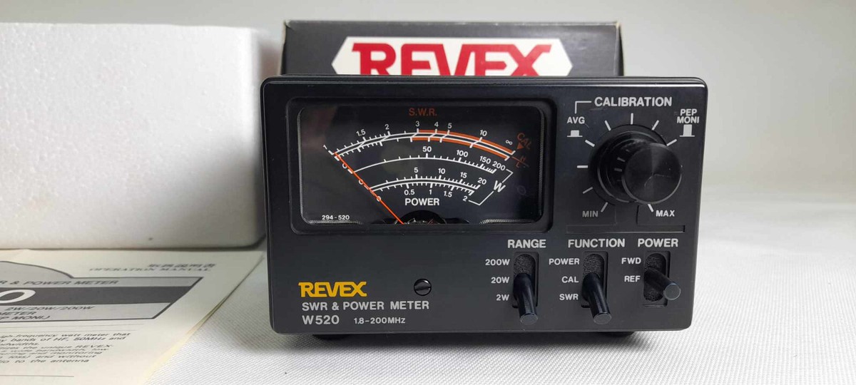 Revex W-520 SWR Wattmeter | eBay