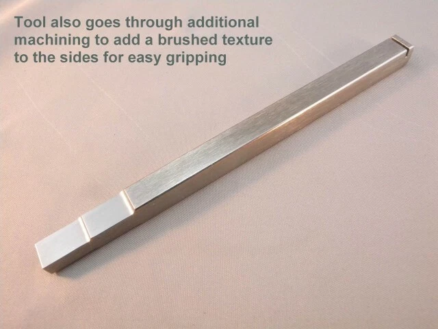 Herramienta de ajuste de cargador de alto estándar empuñaduras militares y inclinadas hechas en EE. UU. Foto 3 de 4