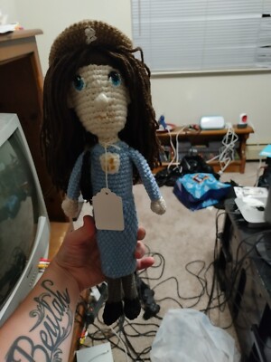 Annie Oakley From The Wild West Crocheted Plushie Doll