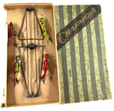 RARE Antique 1900's Circus Acrobat Clown Toy English German L K