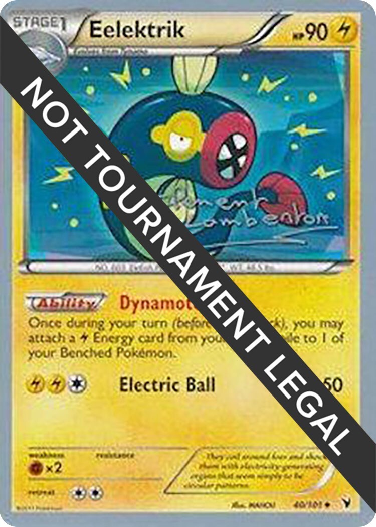 eelektrik pokemon card value Eelektrik (114/086) – PokeGuard main image 1