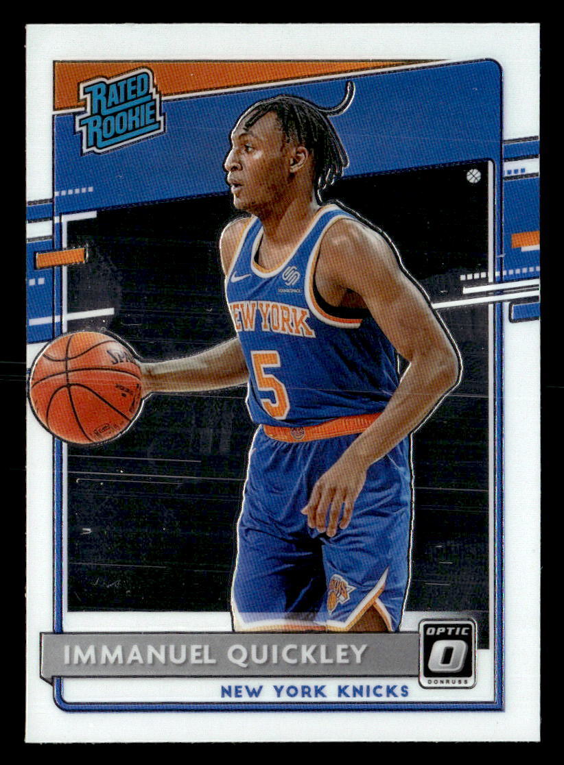 Immanuel Quickley 2020 Donruss Optic Rated Rookie Card #175 New York Knicks