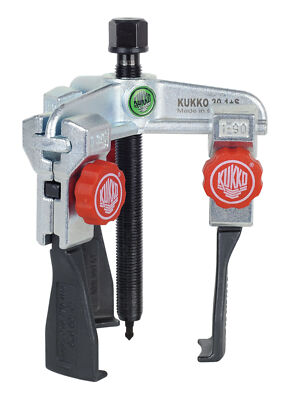 KUKKO 3-armige Universal Abzieher schmale, schnellverstellb. Haken 30+S AUSWAHL
