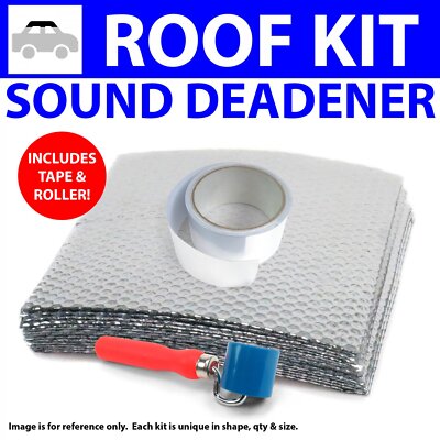 Heat & Sound Barrier 1975-1980 Ford Granada Roof Pro+ Kit Tape & Roller