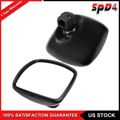 2x Wide Angle Mirrors For 03-16 Freightliner M2 Columbia Heated Black
