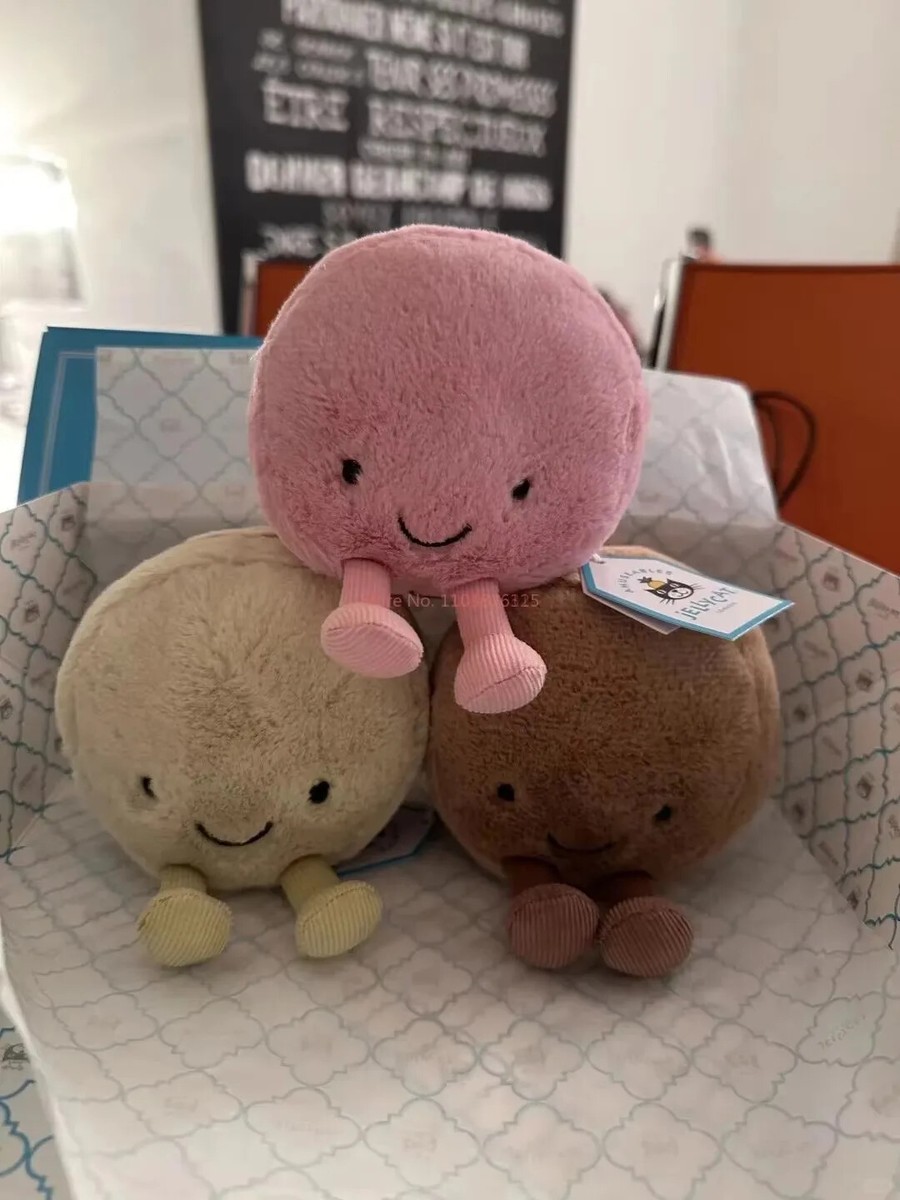 Jelly Cat Fun Dessert Series Chocolate Macron Three Color Doll