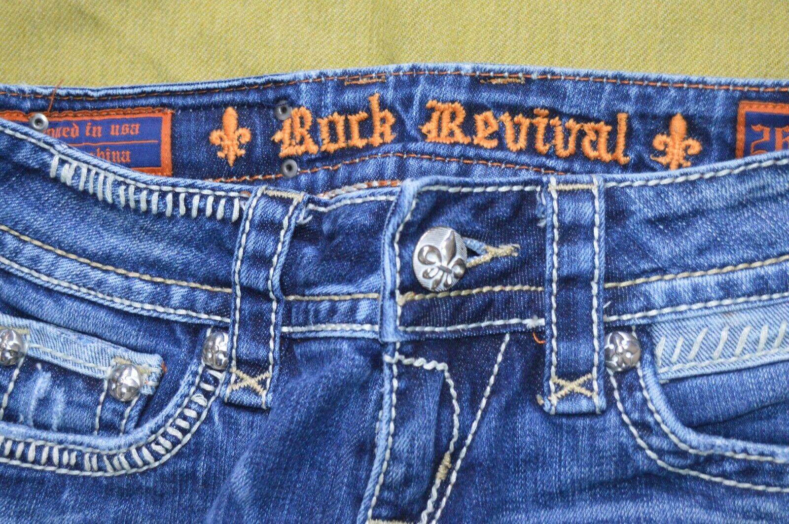 Rock Revival Jeans Capri Alanis Women’s Size 26 B… - image 5