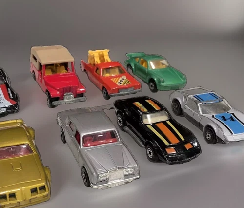 Lesney Superfast Cars Trucks Lot Of 8 Matchbox Vintage
