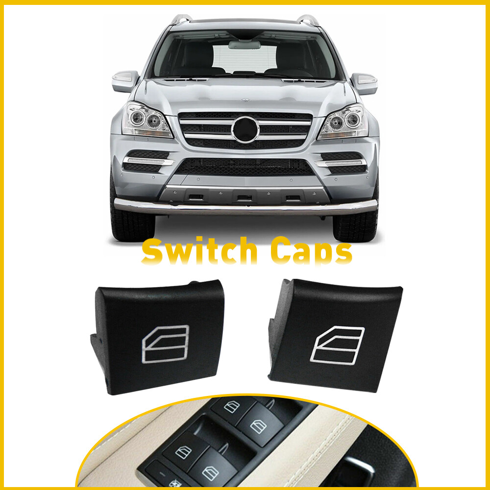 1 Pair For Mercedes ML GL R DRIVER Window Switch Repair Button Cap - Foto 6