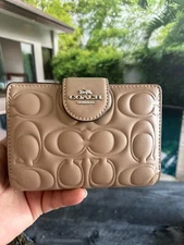 NWT Coach Medium Corner Zip Wallet  CM241 CM997 PICK ONE