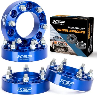 #ad KSP 4pcs 1.5quot; 6X5.5 HubCentric Aluminum Wheel Spacers for Toyota Tacoma 4runner $126.99