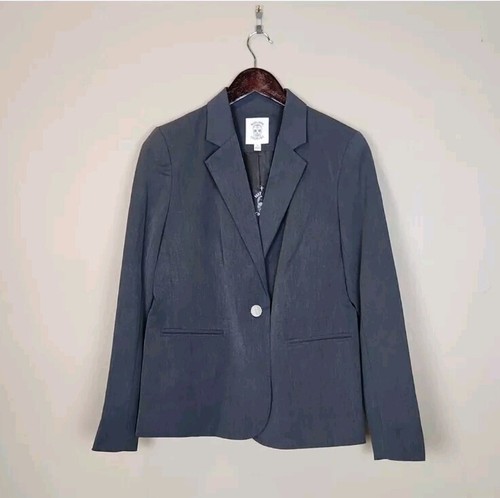 Hipchik Couture Plain Dark Gray Blazer Size 10