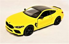 Kinsmart - 1:38 Scale Model BMW M8 Competition Coupe Yellow BBKT5425DY 