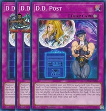 Yugioh! 3x D.D. Post SUDA-EN086 Common 1st Ed NM