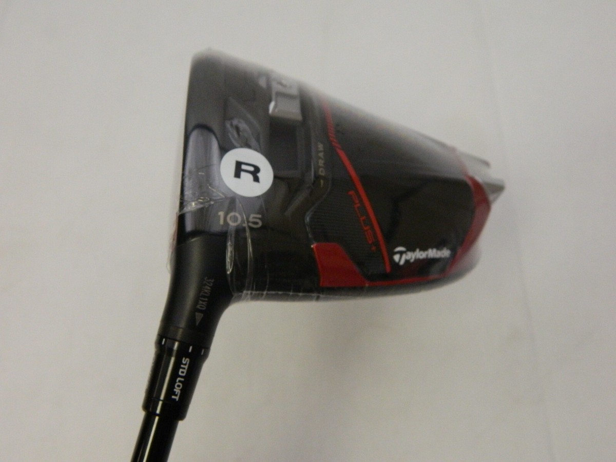 New LH TaylorMade Stealth 2 + Plus 10.5* Driver Kaili Red 60R