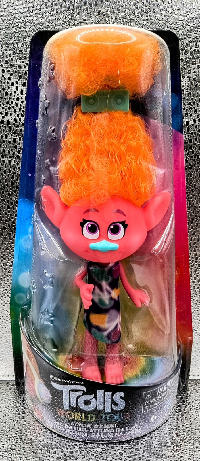 Trolls World Tour Stylin DJ Suki Figure Brand New In The Box