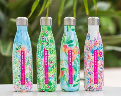 Starbucks Lilly Pulitzer Swell Bottle Siren's Calling Limited