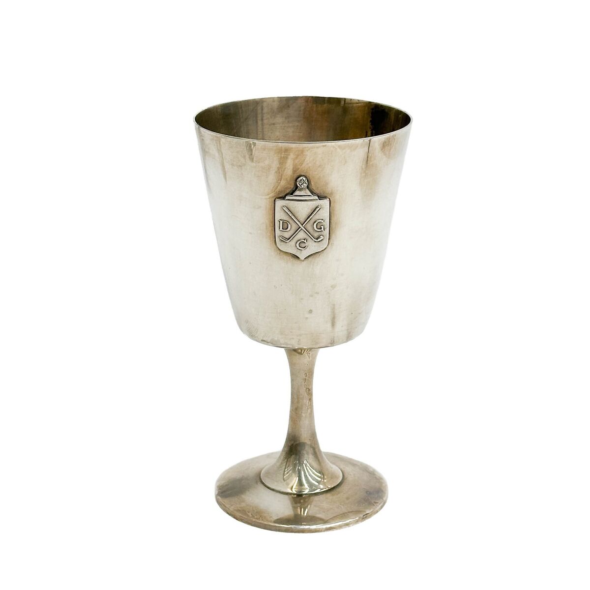 Tiffany & Co Makers Sterling Silver Dedicated Golf Goblet Tiffany & Co Makers Sterling Silver Dedicated Golf Goblet
