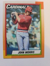 1990 TOPPS JOHN MORRIS #383 NM