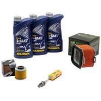 ÖL Set FüR Yamaha SR 500 2J4 1978-1983 Wartung 3L Luftfilter ÖLfilter ZüNdkerze