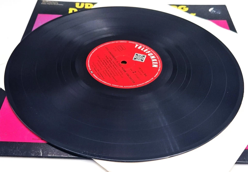 lp Udo Lindenberg & Das Panik Orchester 1974 NM / EX Telefunken Germany rock - Image 3 of 3