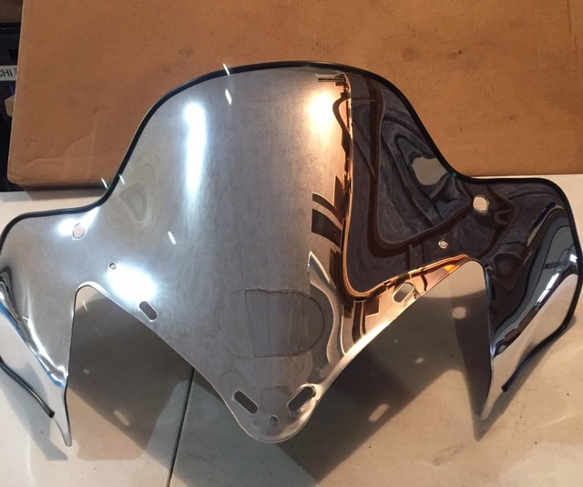 OEM Yamaha Sma8fa9611ch Chrome Snowmobile Windshield Rx1 RS Chassis