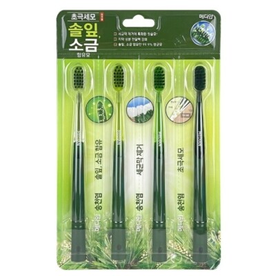 MEDIAN Pine Needles Salt Ultra Soft Micro Bristles Zahnbürste 4EA Amore Pacific