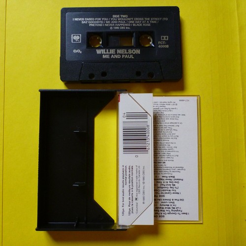 WILLIE NELSON Me and Paul CASSETTE - Picture 3 of 3