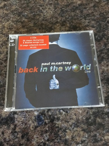 Paul McCartney - Live Double Cd Set Mint Back In The World - 第 1/2 張圖片