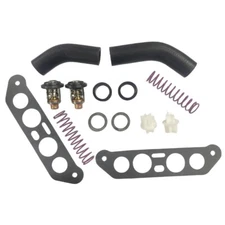 For Johnson Evinrude 85 88 90 100 115 140 V4 Thermostat Valve Gasket Kit 18-3673