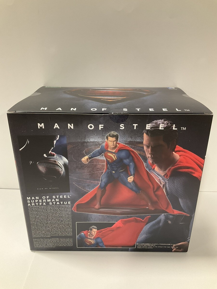 メタルオブジェ MAN OF STEEL SUPERMAN ARTFX STATUE KOTOBUKIYA SEELED IN BOX